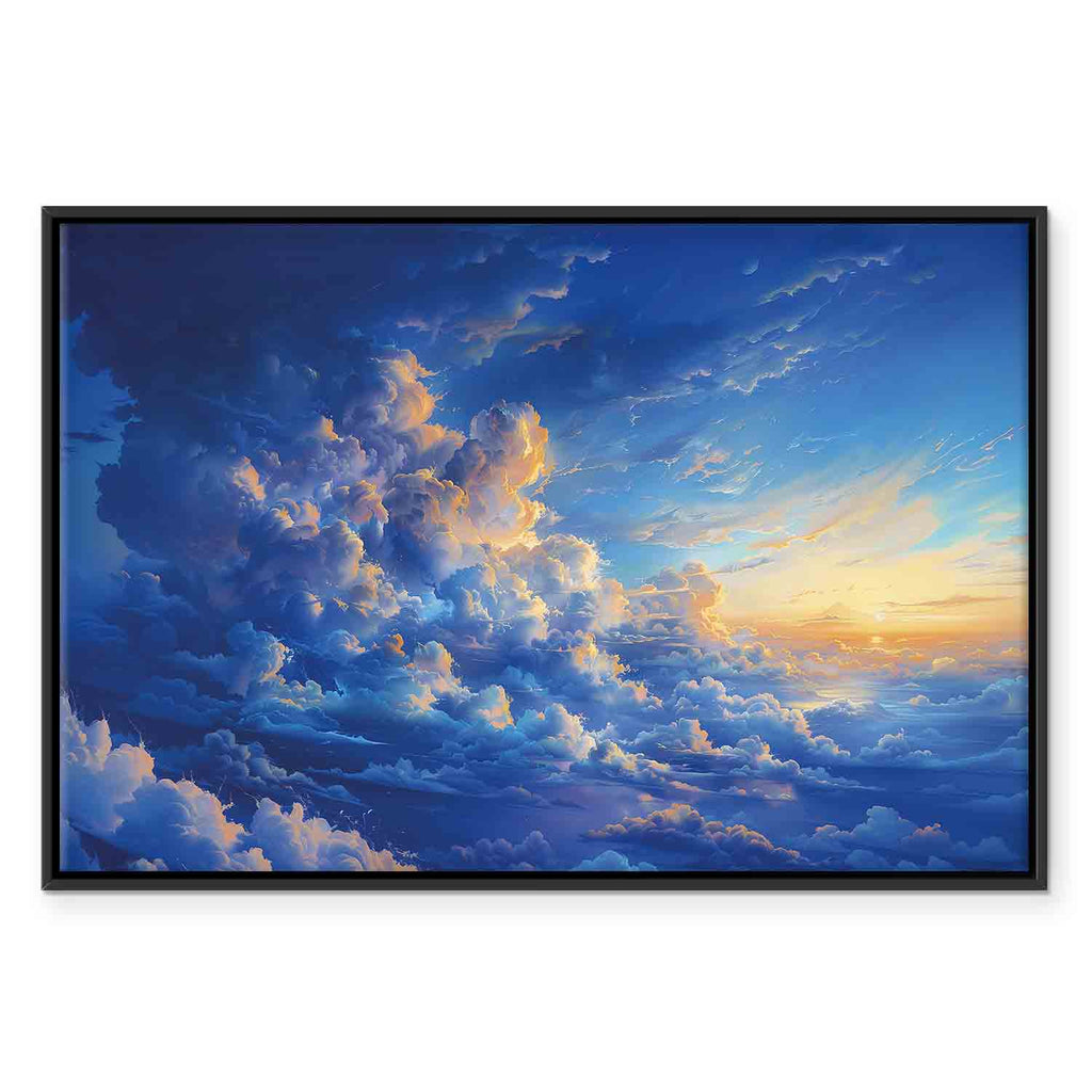 Dramatic Cloud Sky Nature Canvas Print