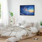 Canvas Print - When the Sky Becomes a Canvas: Nature in the Clouds