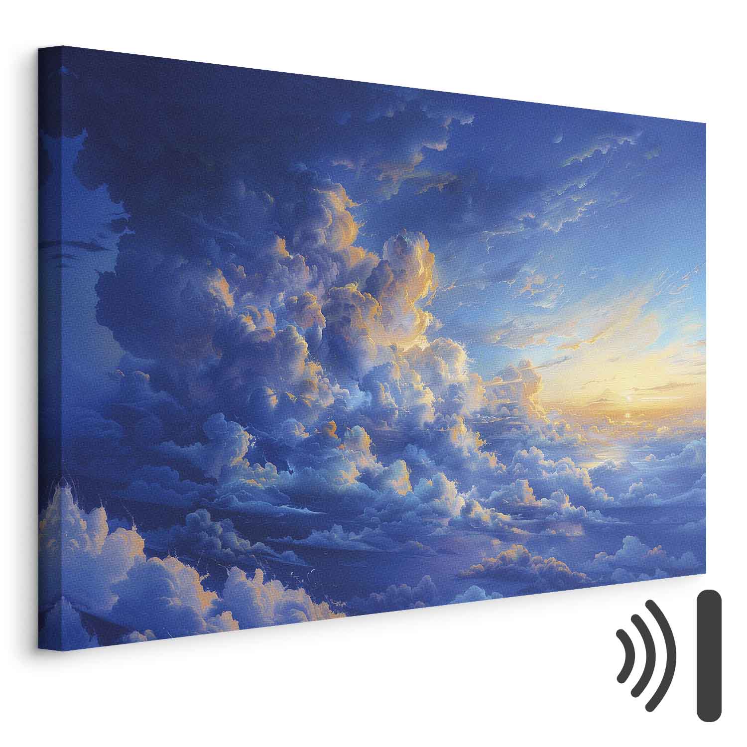 Dramatic Cloud Sky Nature Canvas Print