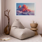 Pink Purple Cloudscape Dusk Posters