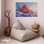 Pink Purple Cloudscape Dusk Posters