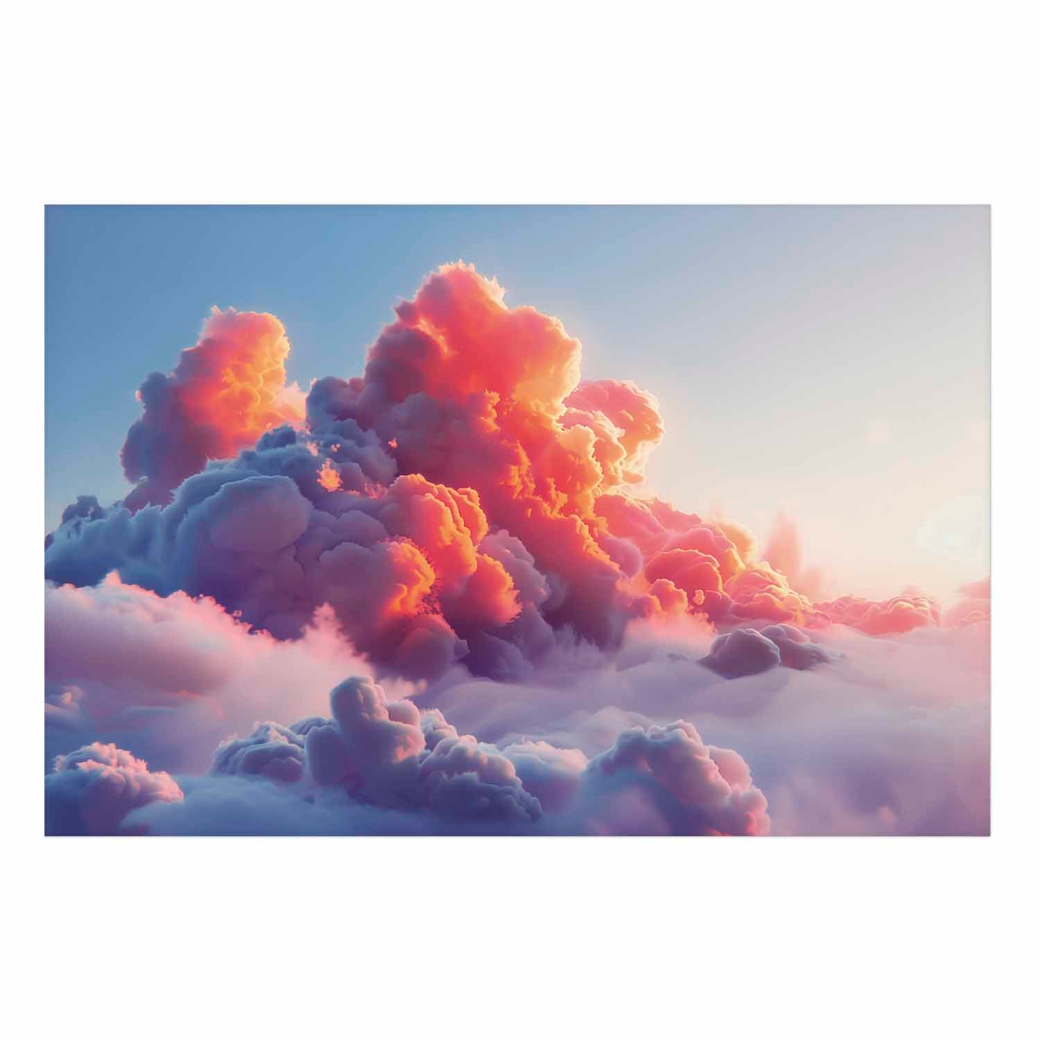 Pink Purple Cloudscape Dusk Posters