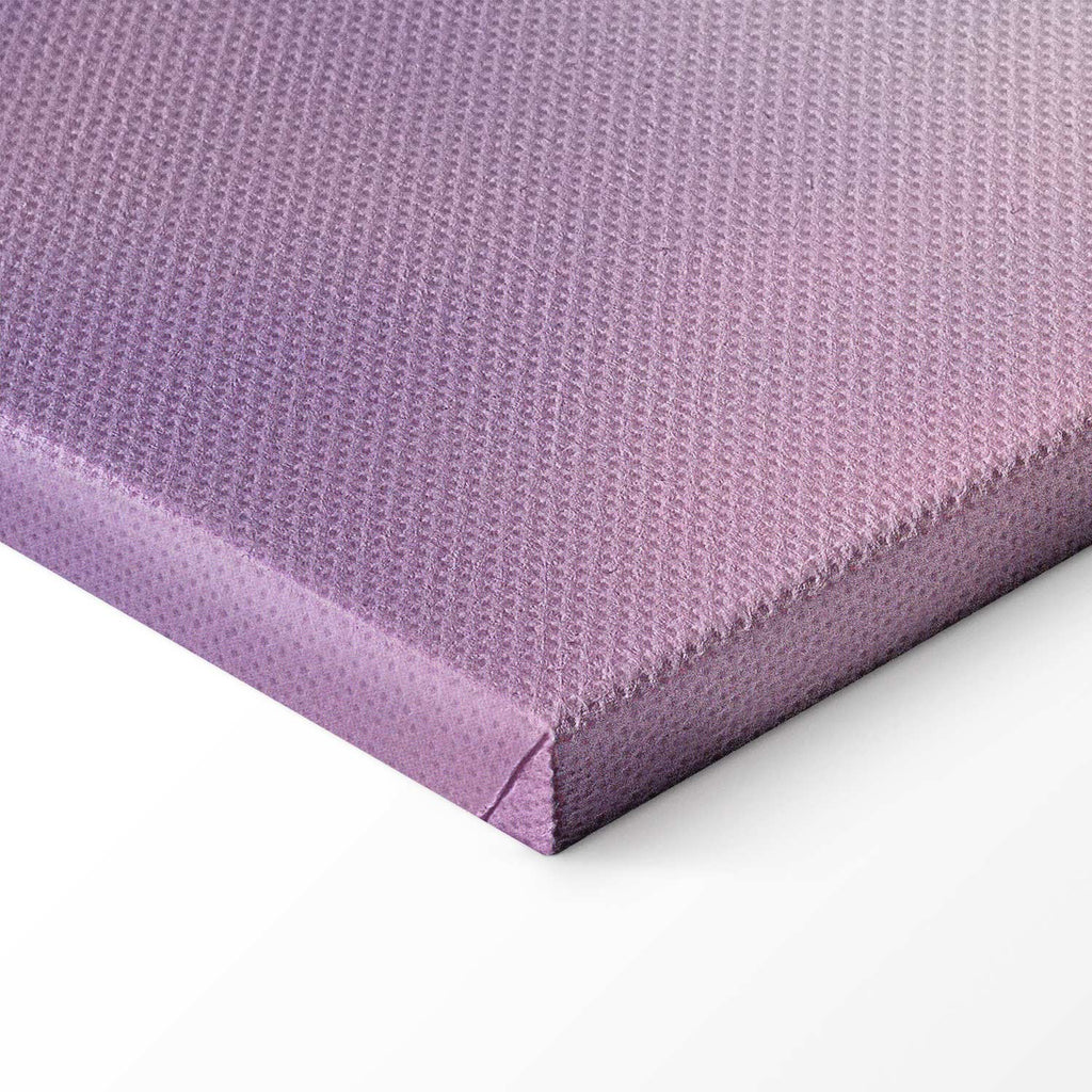 Pink Violet Twilight Clouds Canvas Print