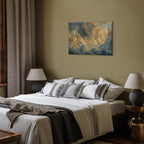 Evening Glow Clouds Sky Canvas Print