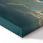 Evening Glow Clouds Sky Canvas Print