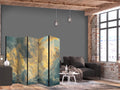 Evening Glow Clouds Landscape 5-Panel Room Divider