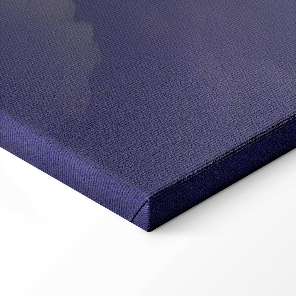 Morning Sky Clouds Multicolor Canvas Print