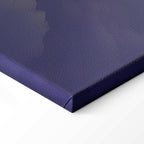 Morning Sky Clouds Multicolor Canvas Print