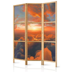 Room Divider - Japanese Dawn Sky Colors