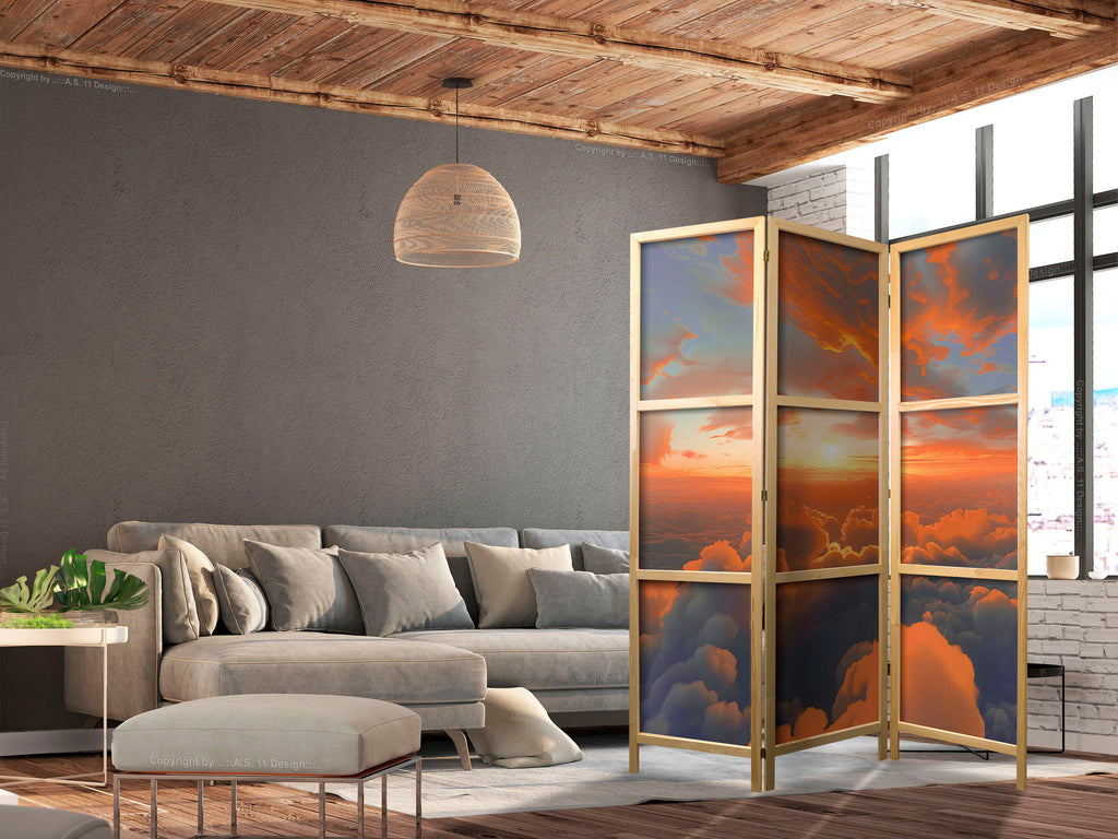 Room Divider - Japanese Dawn Sky Colors