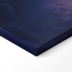 Golden Sun Behind Clouds Sea Canvas Print