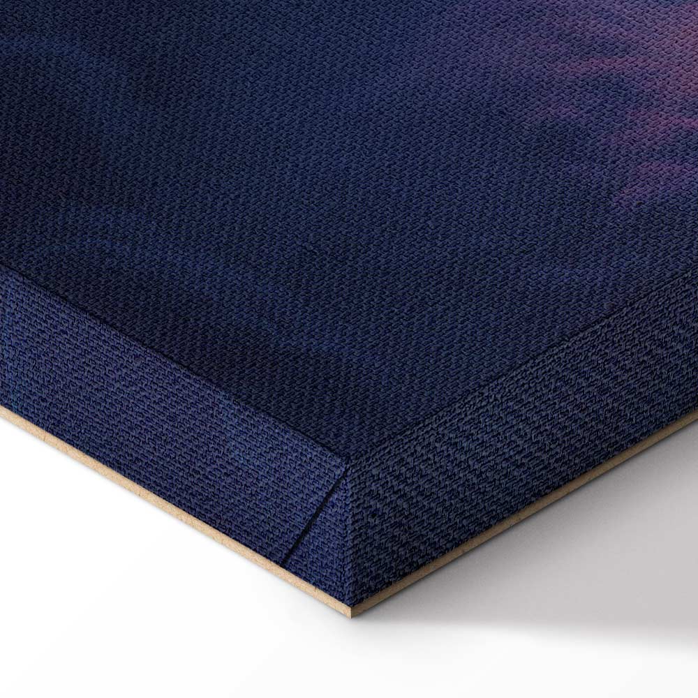 Golden Sun Behind Clouds Sea Canvas Print