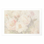 Peonies in Mist Floral Posters