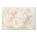 Peonies in Mist Floral Canvas Print