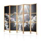 Japanese Room Divider 5-Panel Backgrounds and Patterns