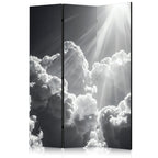 Room Divider - Hope in the Clouds: Inspiring Rays of the Sun â€“ Awaken Emotions