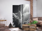 Room Divider - Hope in the Clouds: Inspiring Rays of the Sun â€“ Awaken Emotions