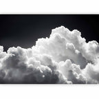 Wall Mural: Sunlit Sky and Clouds