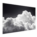 Sunlit Clouds and Sky Shadows Nature Poster