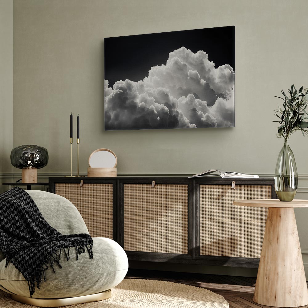 Canvas Print - Endless Light: Sunlight, Clouds and Sky