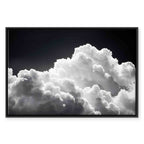 Sunlit Cloud Shadows Sky Canvas Print