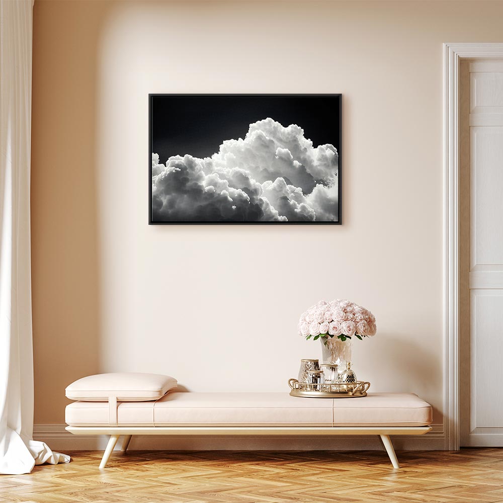 Canvas Print - Endless Light: Sunlight, Clouds and Sky