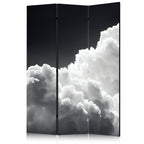 Room Divider - 135x172 Double-Sided Black and White