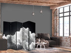 Room Divider - Landscapes with Clouds and Sunlight