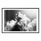 Sunlit Dream Clouds Sky Poster