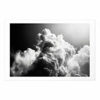Sunlit Dream Clouds Sky Poster