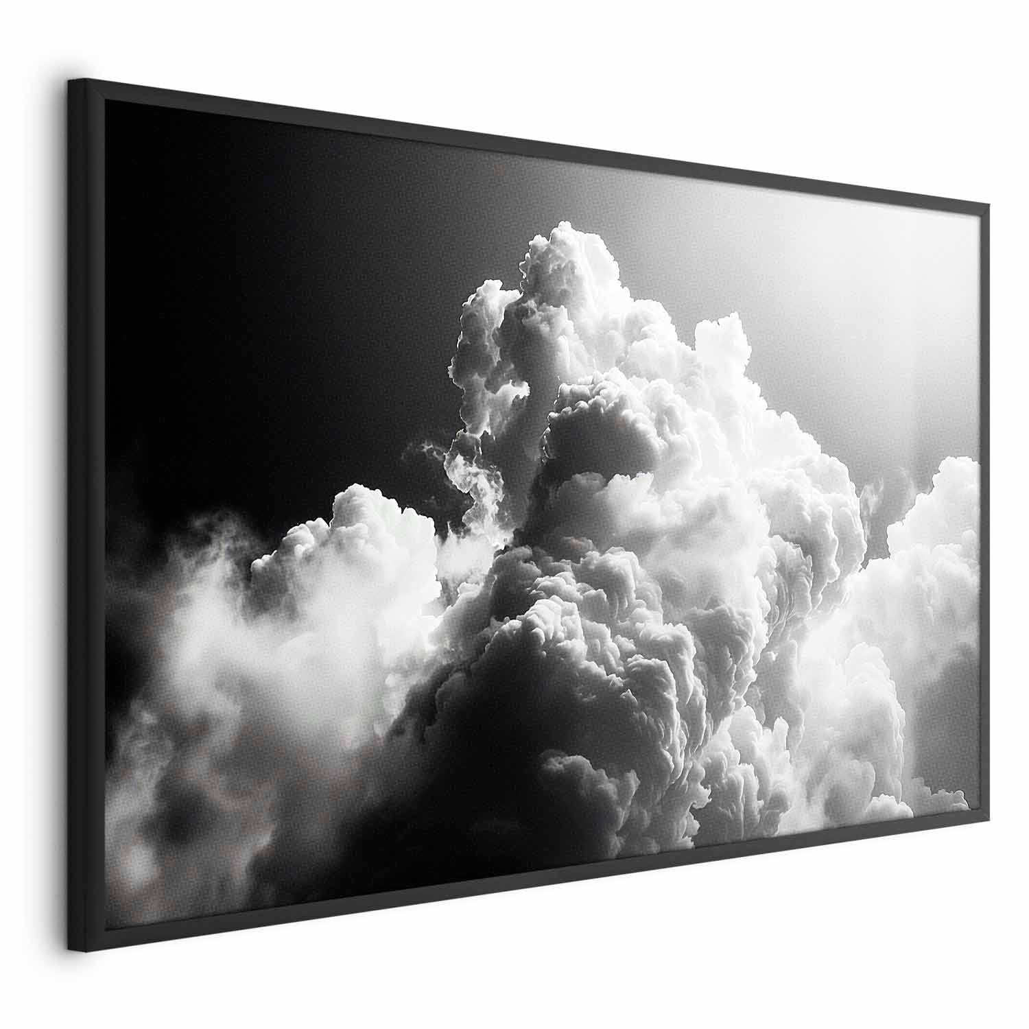 Sunlit Dream Clouds Sky Poster