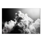 Sunlit Dream Clouds Sky Canvas Print
