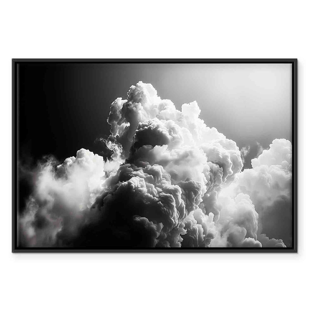 Sunlit Dream Clouds Sky Canvas Print