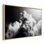 Canvas Print: Clouds Like from Dreams, Sunlit Morning