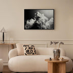 Canvas Print: Clouds Like from Dreams, Sunlit Morning