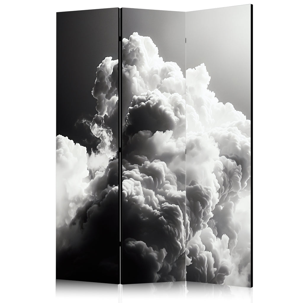 Room Divider Clouds Like a Dream – Sunlit Visual Feast