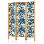 Japanese Room Divider - Rose Vines - 3-panel Flowers