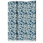 Room Divider with Rose Vines and Blue Birds