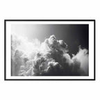 Sunlight Through Dark Clouds Sky Poster