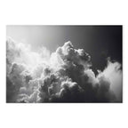 Sunlight Through Dark Clouds Sky Canvas Print