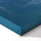 Blue Sky Clouds Nature Canvas Print