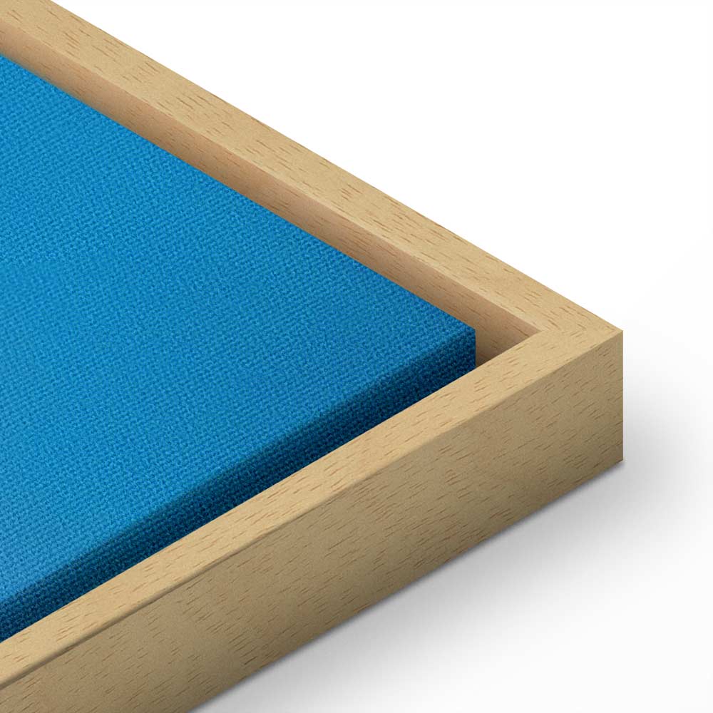 Canvas Print - Heavenly Calm: Warm Rays of the Sun