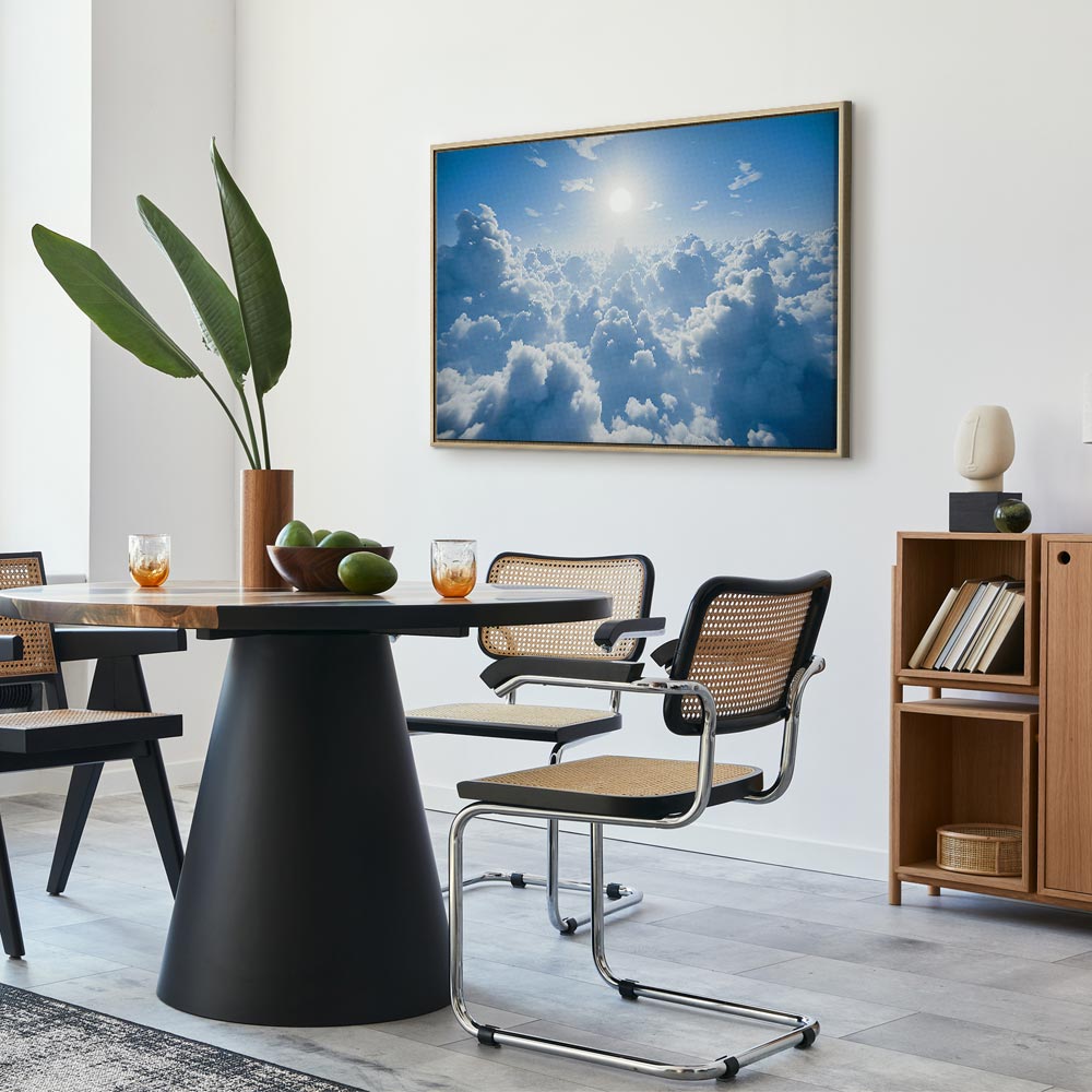 Canvas Print - Heavenly Calm: Warm Rays of the Sun