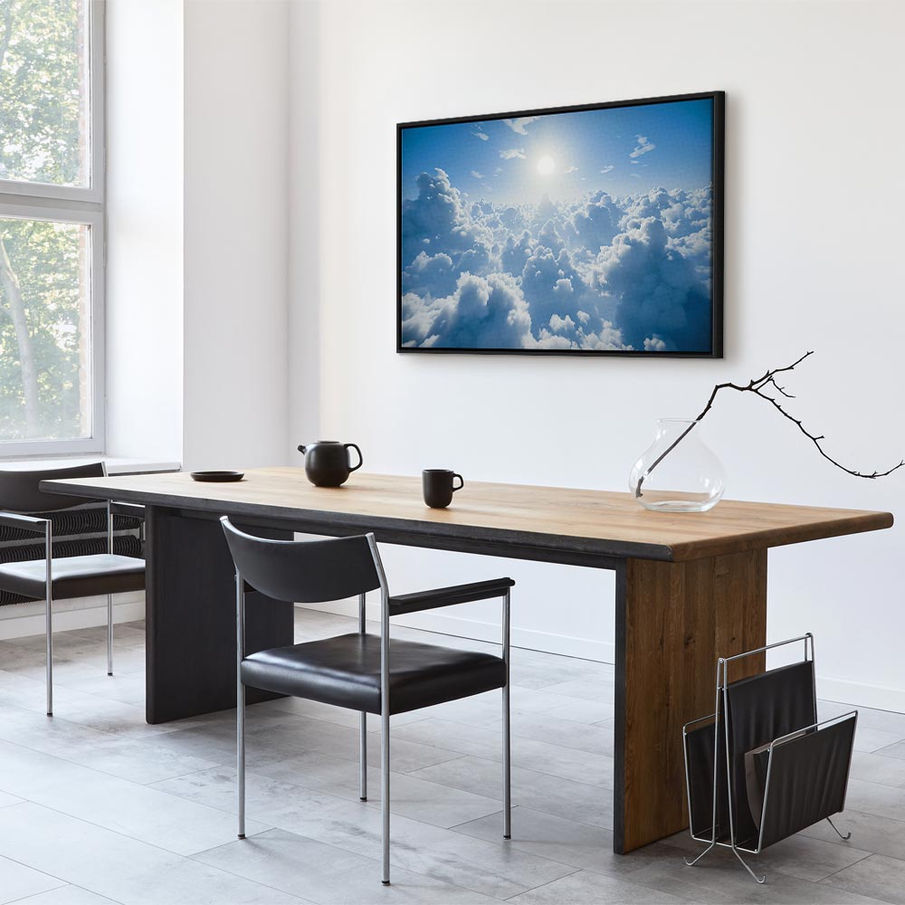 Canvas Print - Heavenly Calm: Warm Rays of the Sun