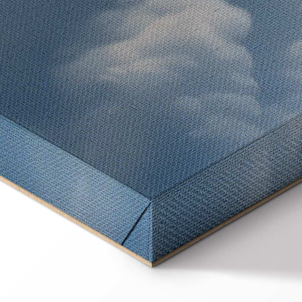 Sunlit Cloudscape Sky Canvas Print