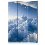 Room Divider Aerial Landscapes Rays Illuminating Fluffy Cloud Formations