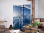 Room Divider Aerial Landscapes Rays Illuminating Fluffy Cloud Formations