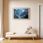 Sun and Clouds Dynamic Sky Poster