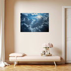 Sun and Clouds Dynamic Sky Poster