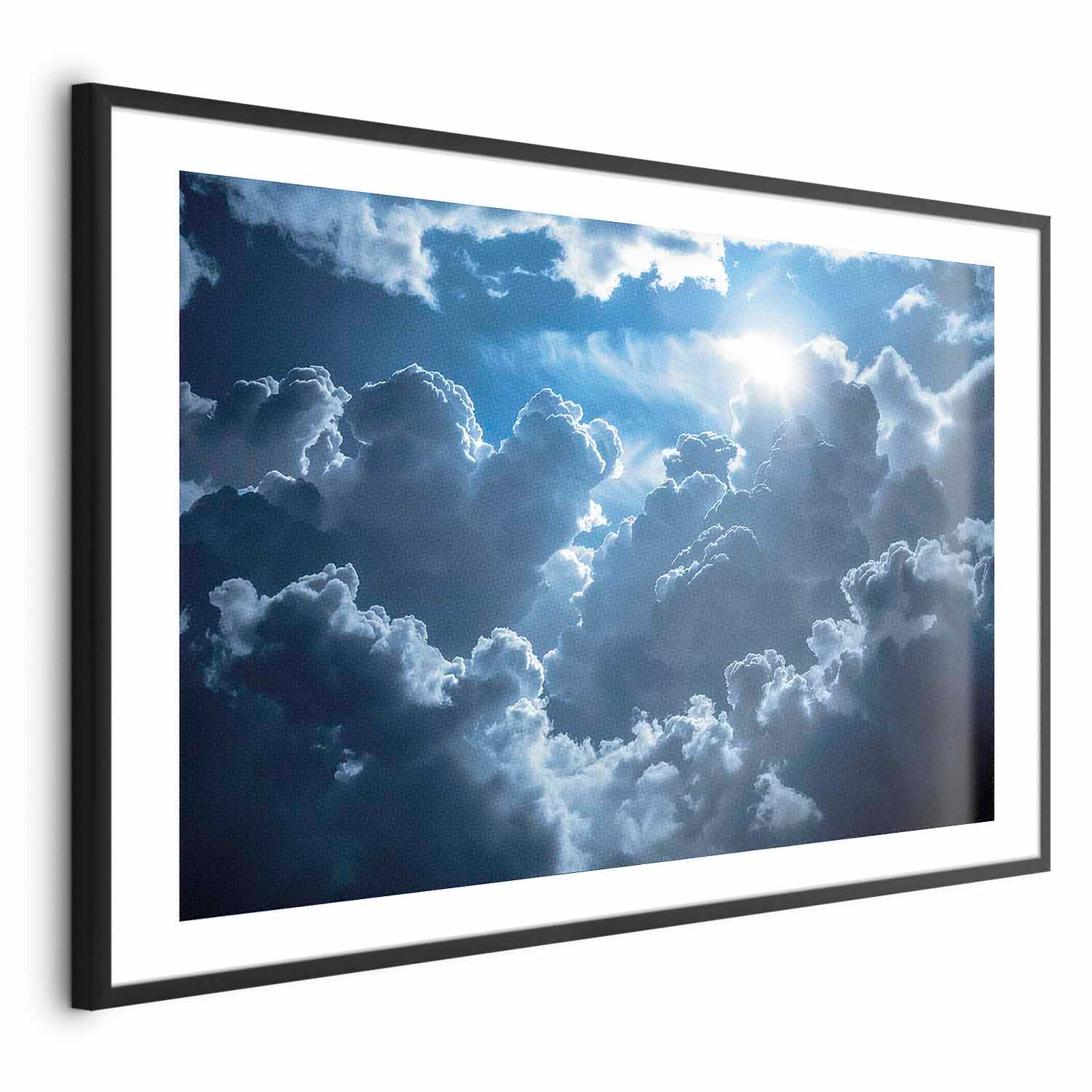 Sun and Clouds Dynamic Sky Poster